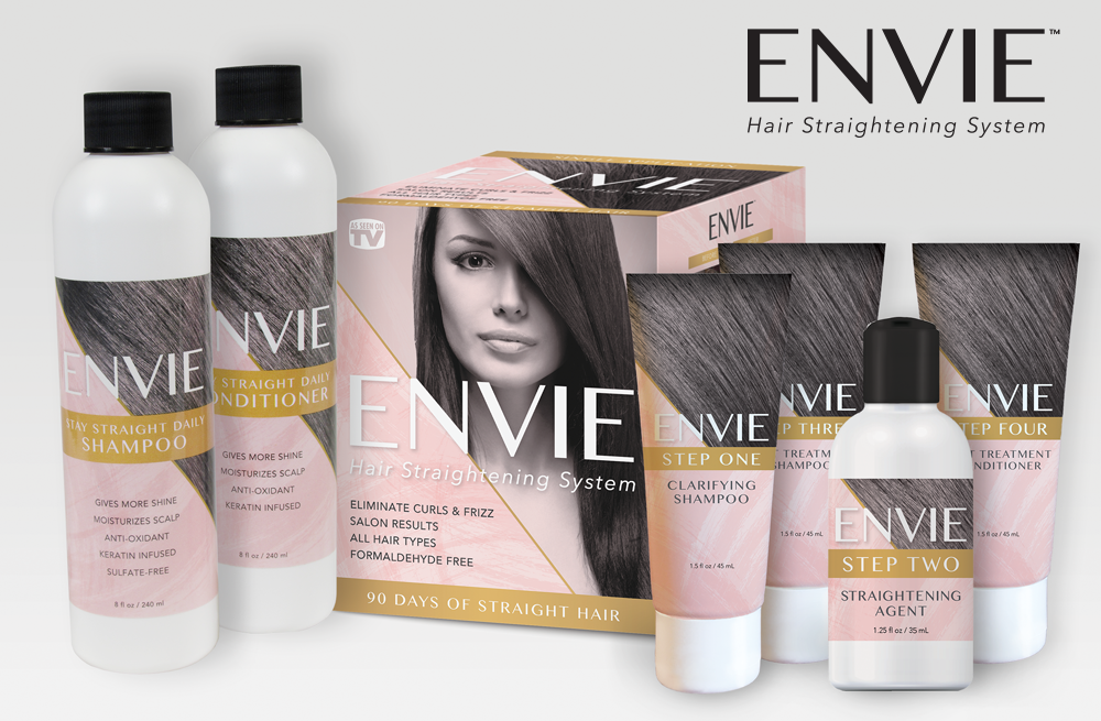 Envie hair straightening clearance system